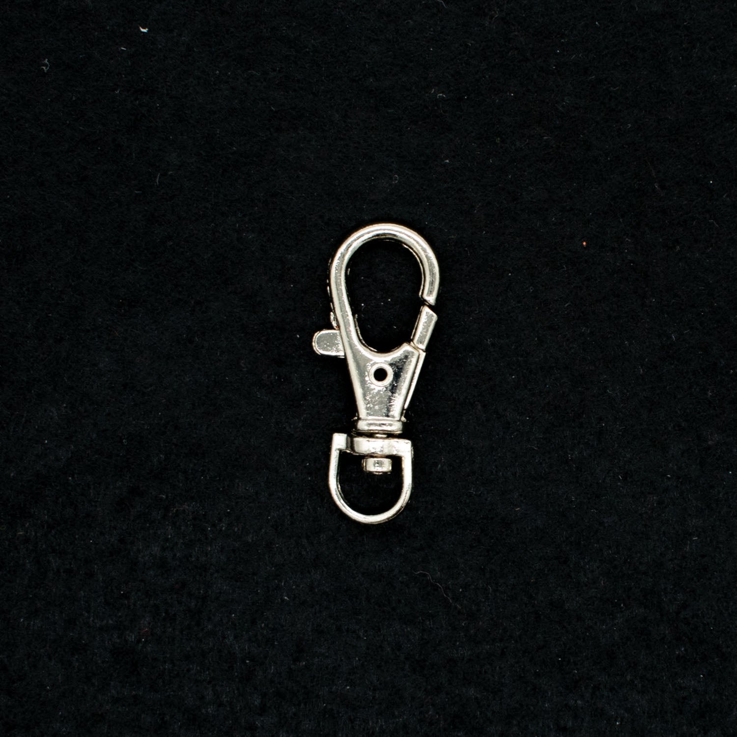 Metal Swivel Clip Hooks Silver