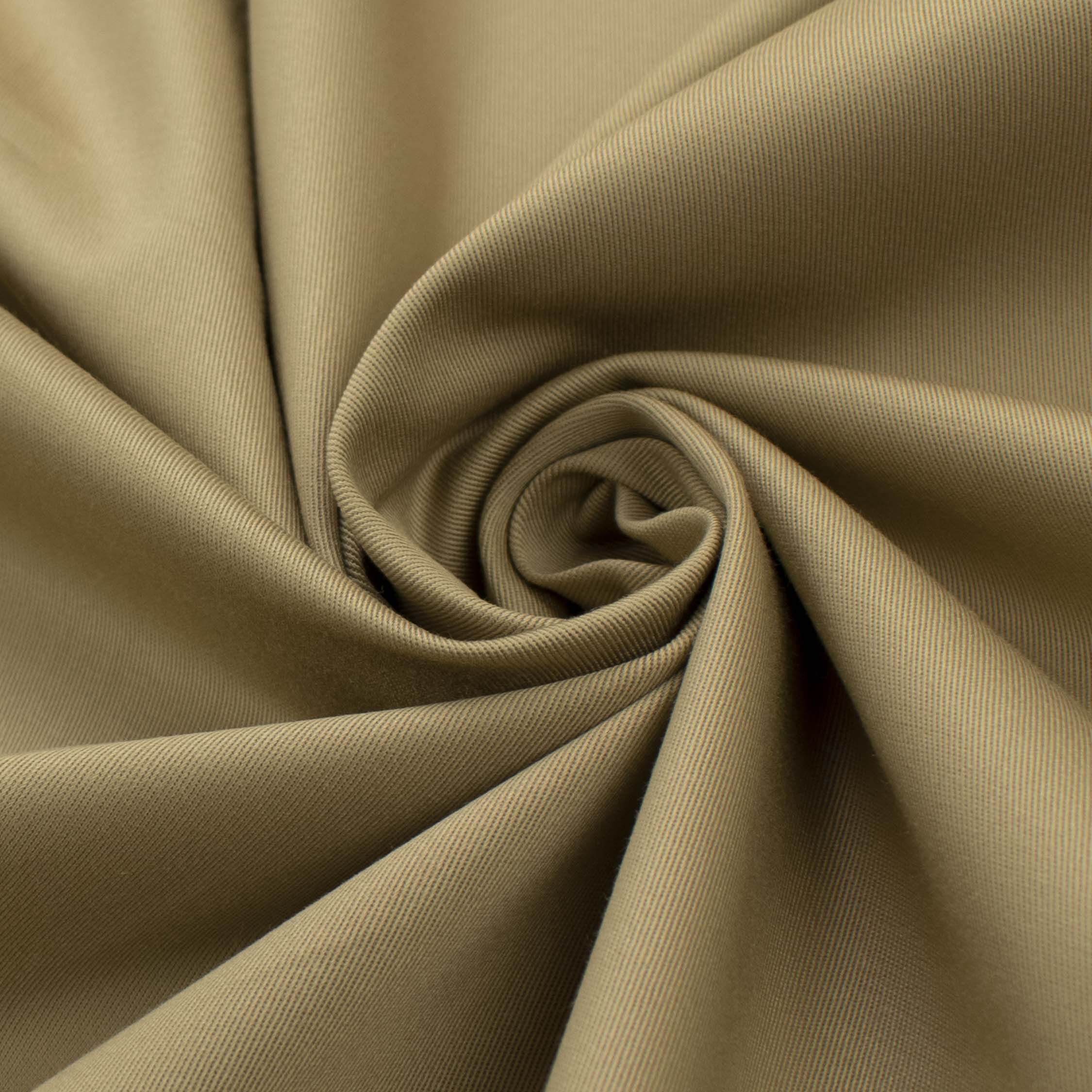 Japanese Nikkei Slight Stretch Twill Suiting Design-40517 Beige
