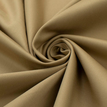 Japanese Nikkei Slight Stretch Twill Suiting Design-40517 Beige