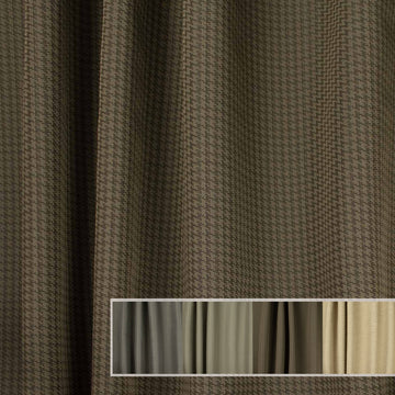Tempo by Zepel - Curtaining/Upholstery Houndstooth Canvas