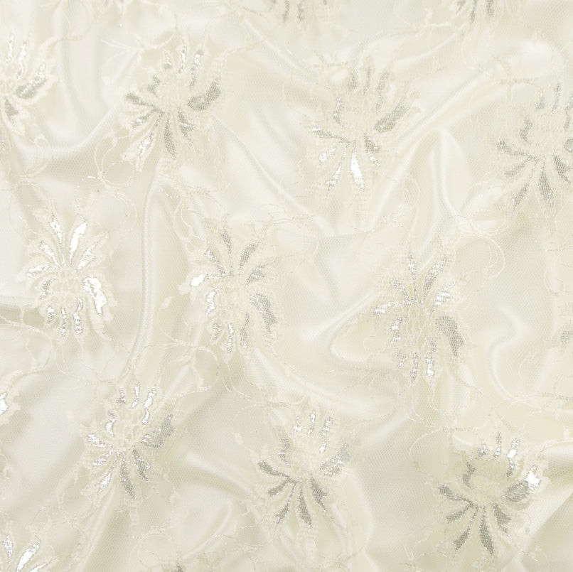 Raschel Metallic Lace