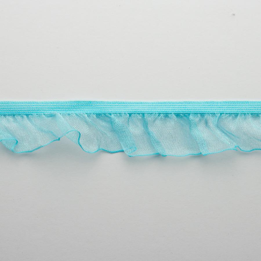 Frilled Organza Elastic Lace Trim 25mm - Design 1
