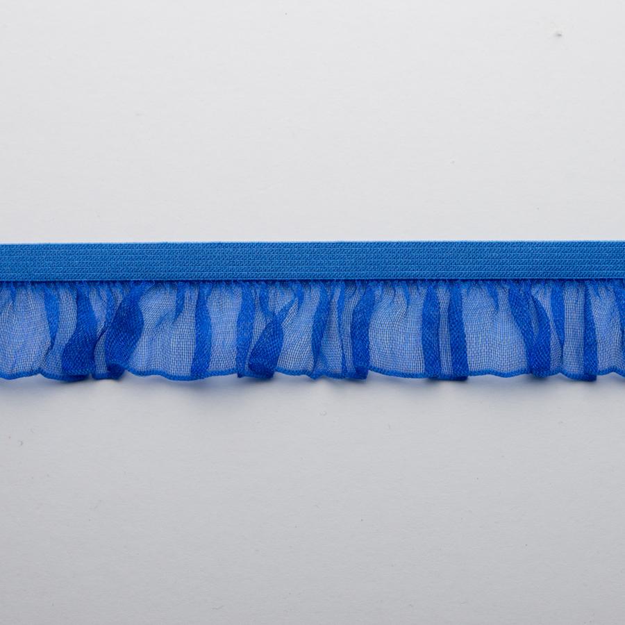 Frilled Organza Elastic Lace Trim 25mm - Design 1