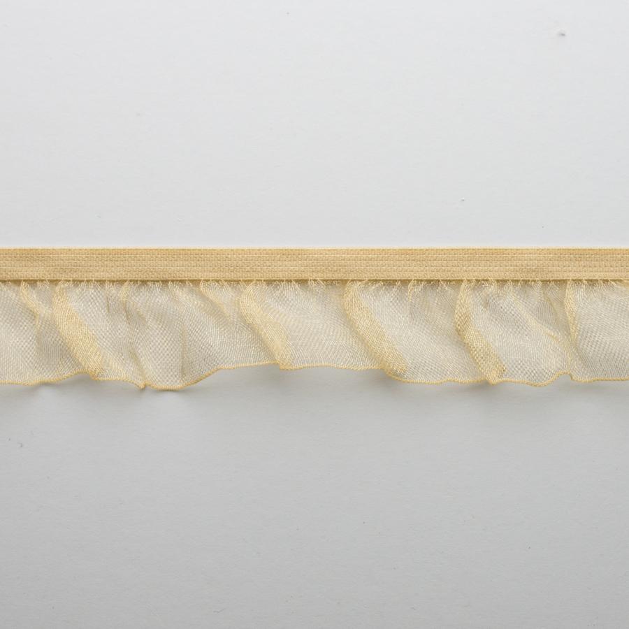 Frilled Organza Elastic Lace Trim 25mm - Design 1