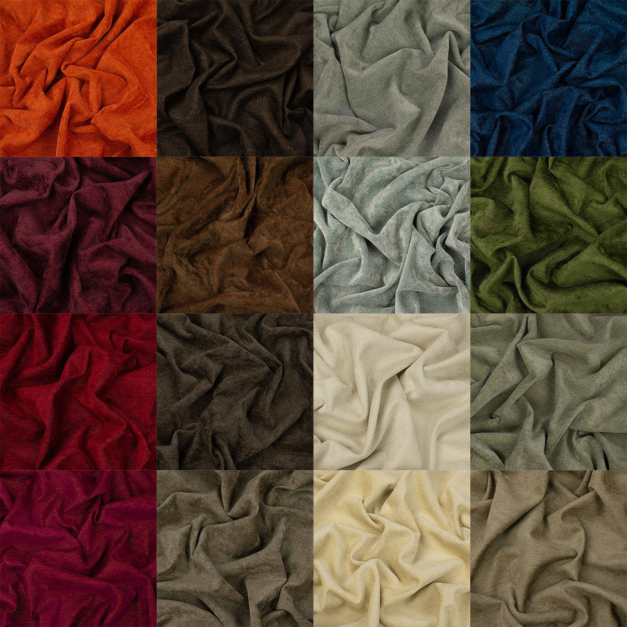 Triumph by Zepel - Curtaining/Upholstery Glitter Textured Heavy Chenille Canvas