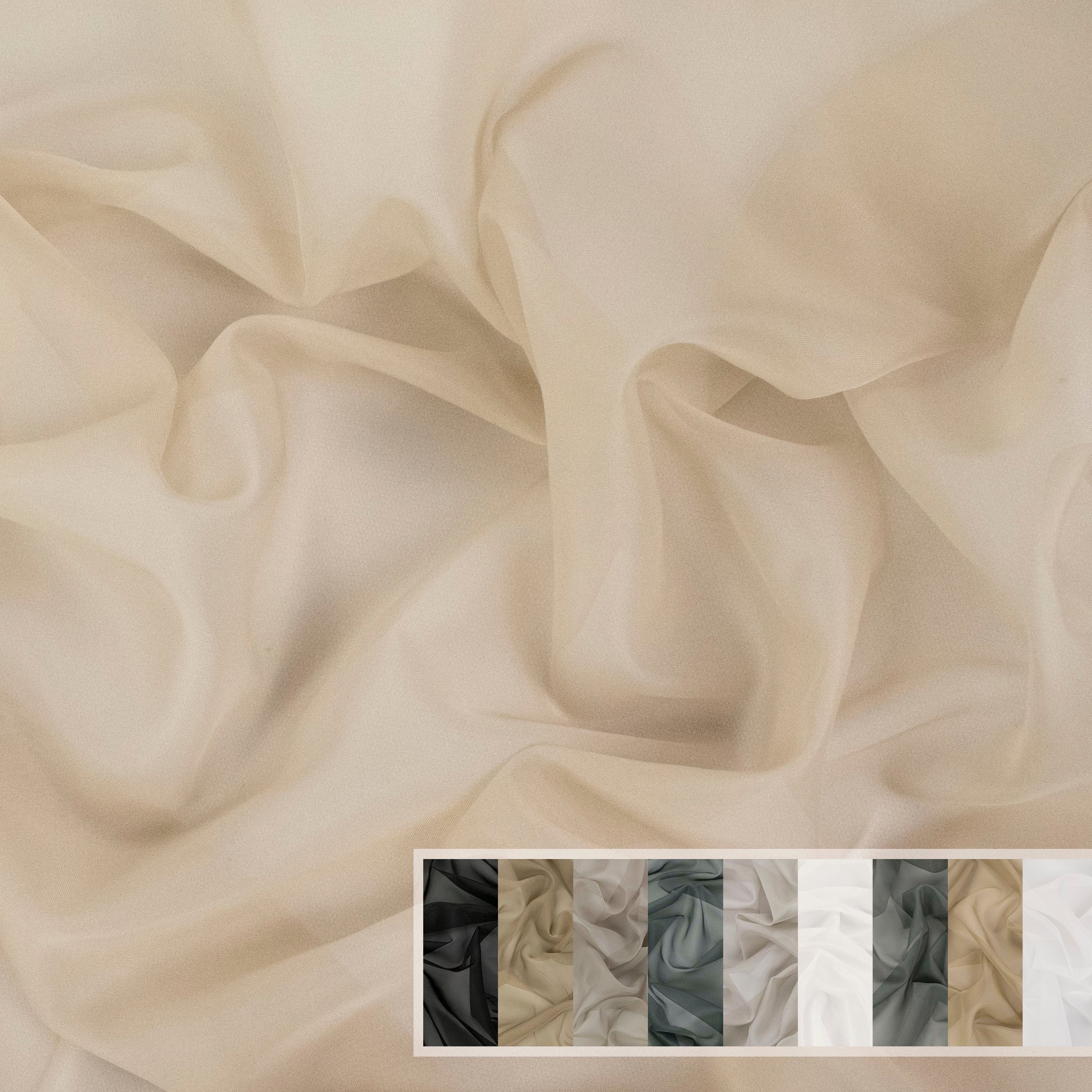 305cm Turkish Premium Quality Voile/Sheer Curtaining Fabric