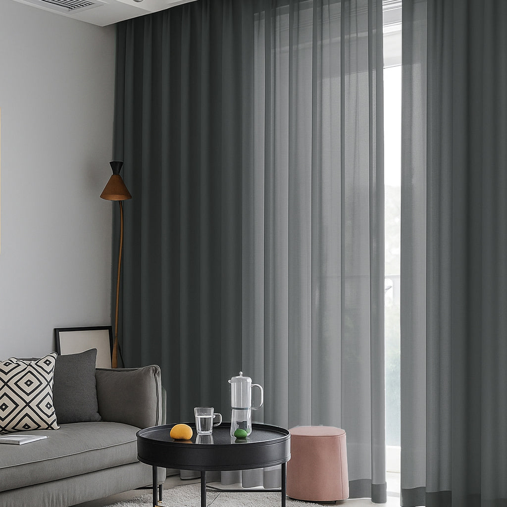 305cm Turkish Premium Quality Voile/Sheer Curtaining Fabric