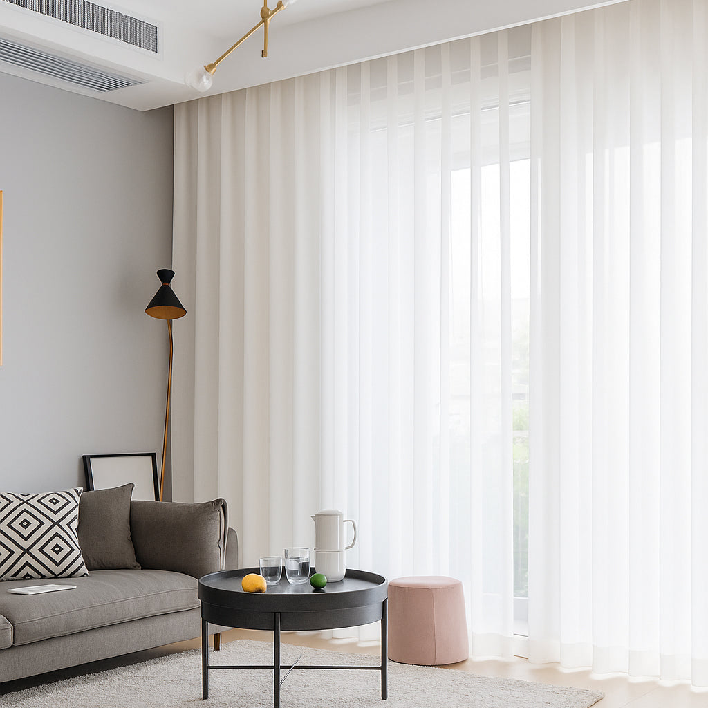 305cm Turkish Premium Quality Voile/Sheer Curtaining Fabric