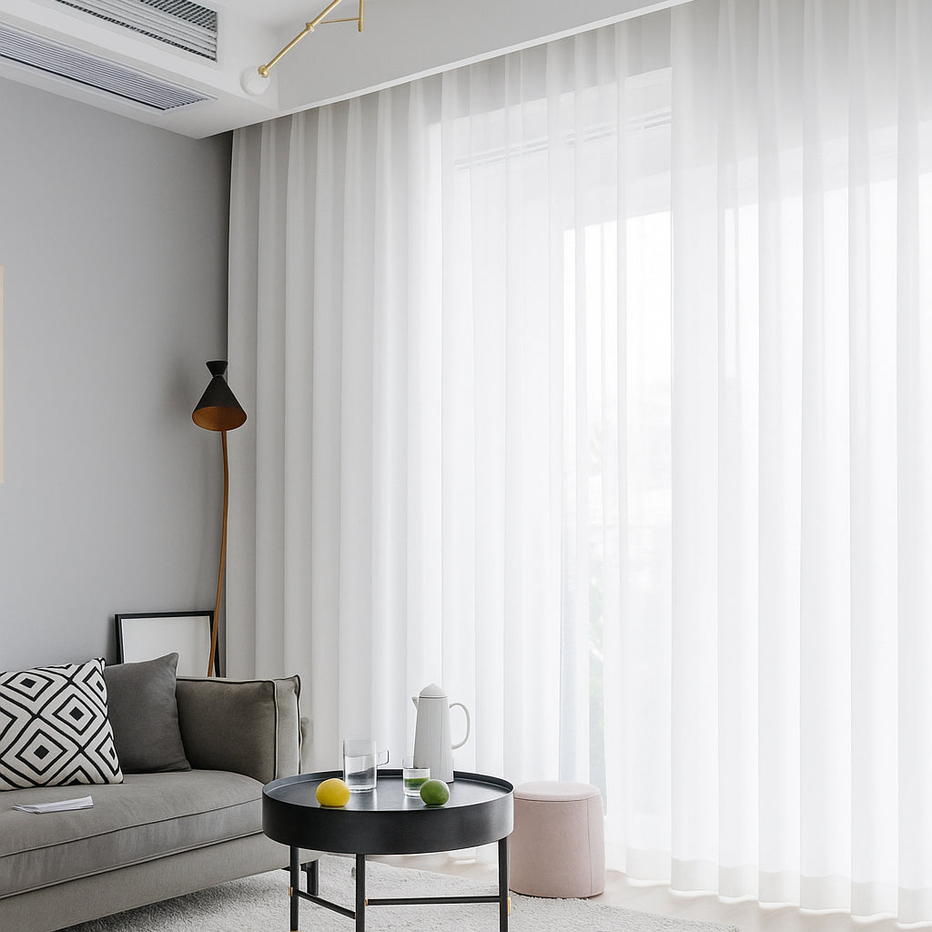 305cm Turkish Premium Quality Voile/Sheer Curtaining Fabric