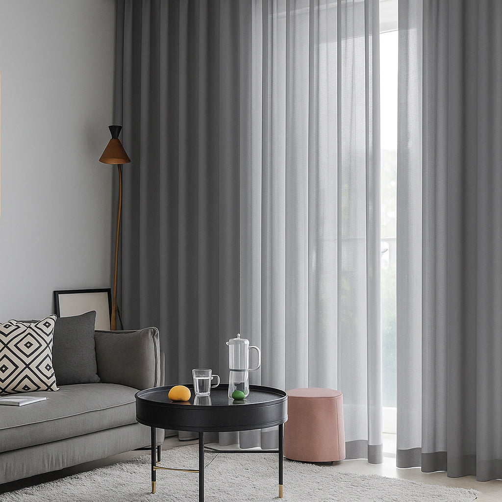 305cm Turkish Premium Quality Voile/Sheer Curtaining Fabric