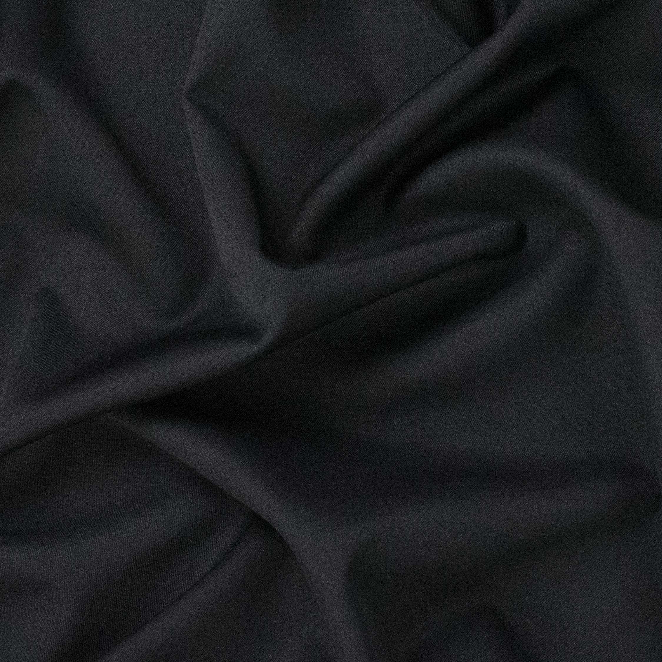 Japanese Twill Suiting Light to Medium Weight Design-15 Dark Navy