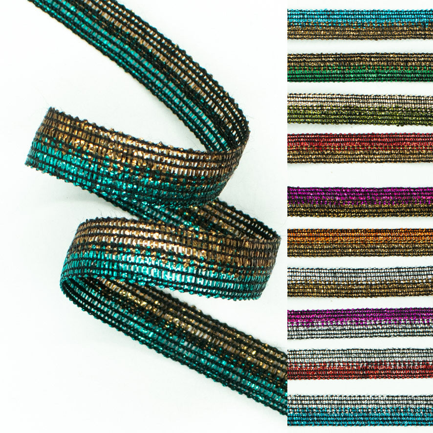 Metallic Shiny Two Tone Ribbon
