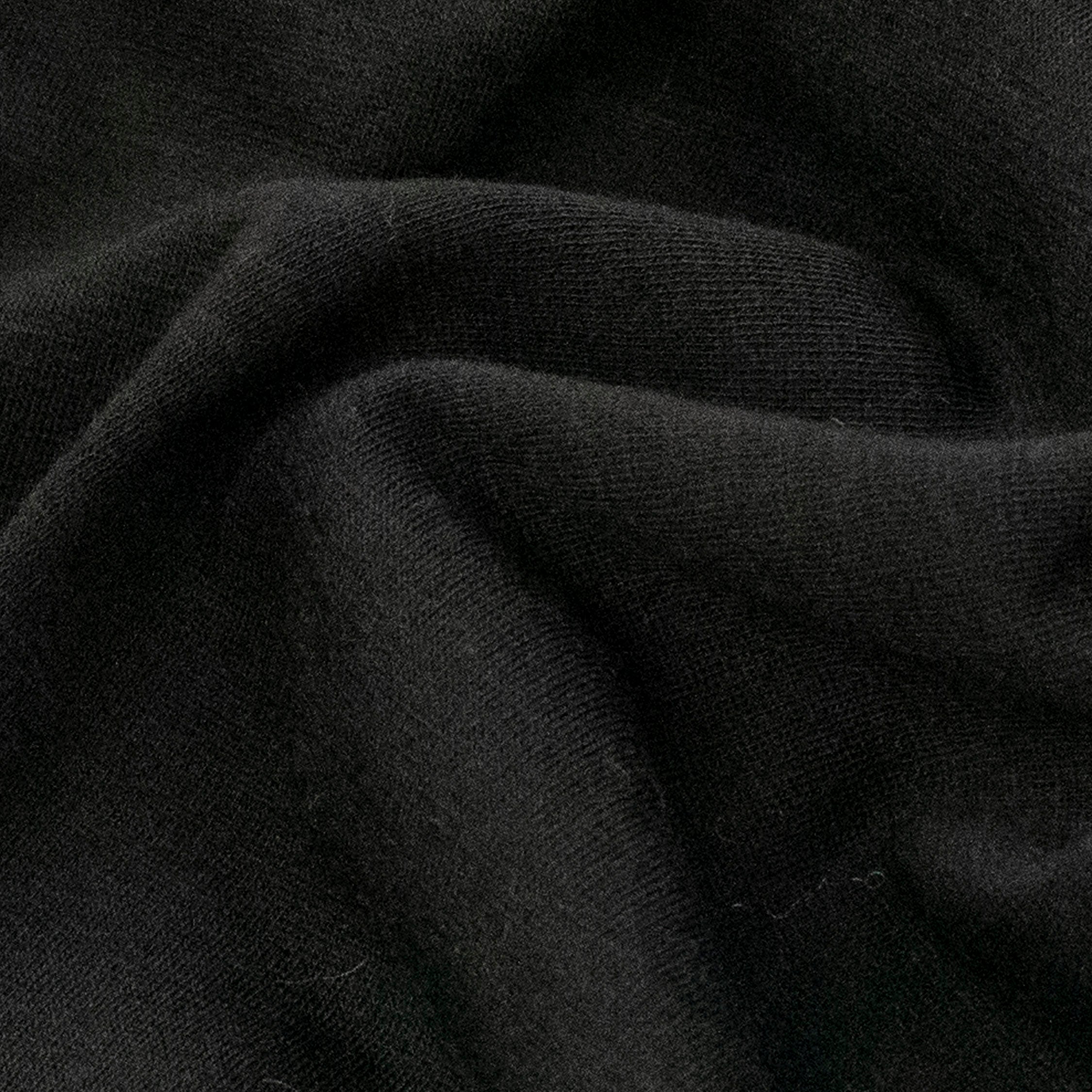 Ultra-Fine Merino Wool Jersey Knit Charcoal