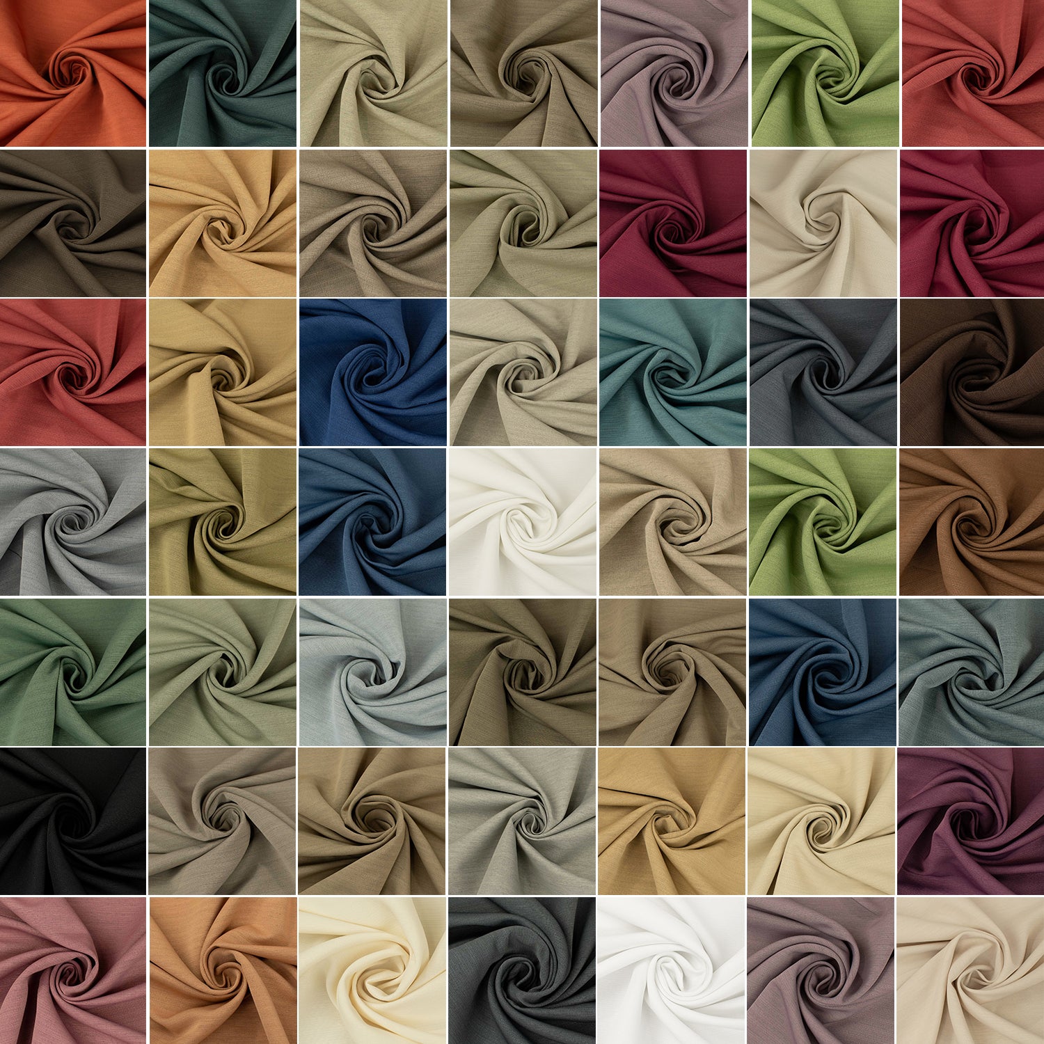 Uno - Dye Plain Cationic Textured Curtain Fabric