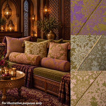 Crystal Filigree Reversible Suiting/Upholstery