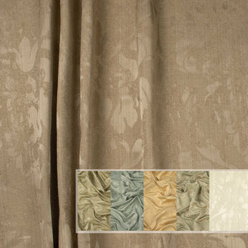 Upgrade by Zepel - Curtaining/Upholstery Floral Jacquard
