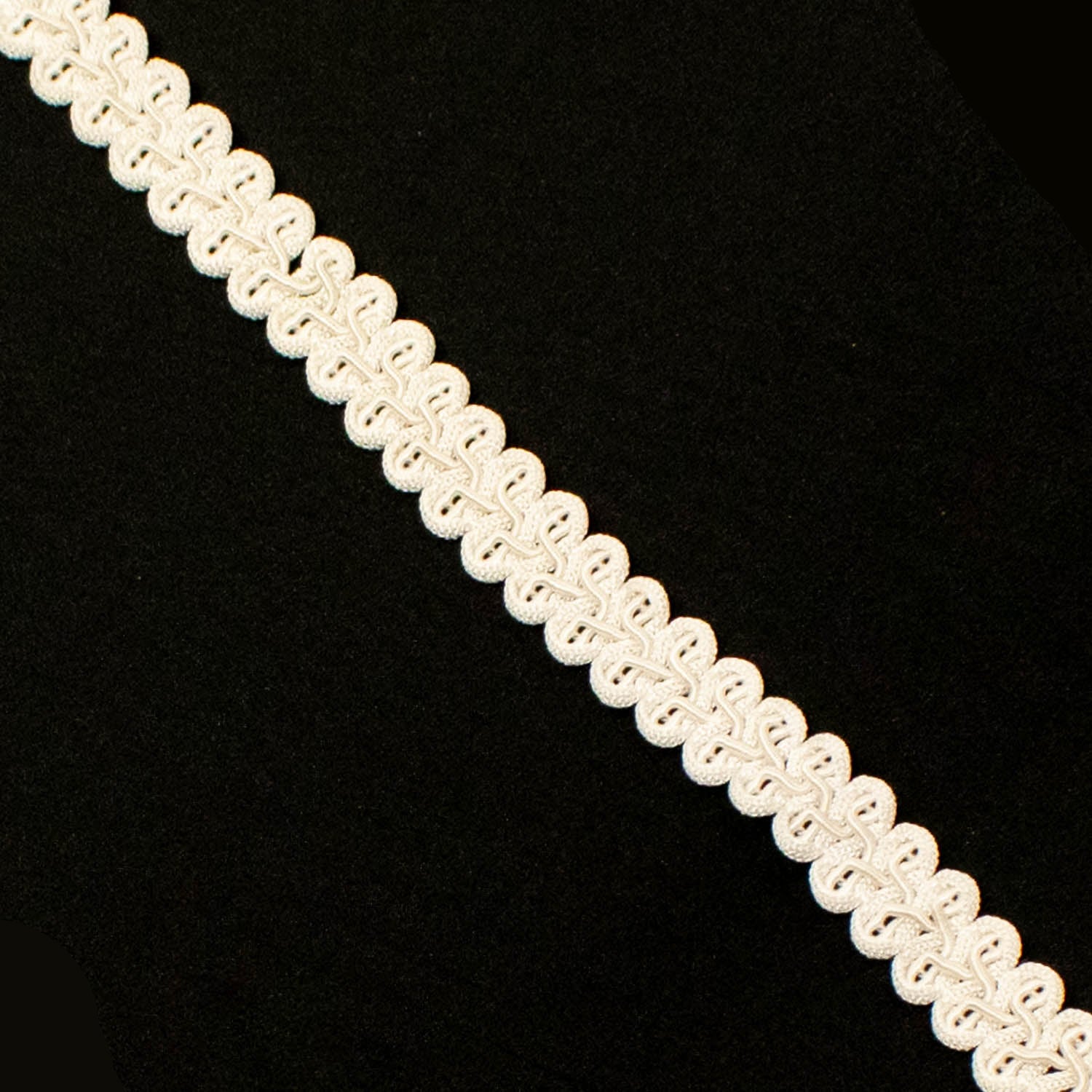 Braid Gimp Lace Trim 20mm Ecru