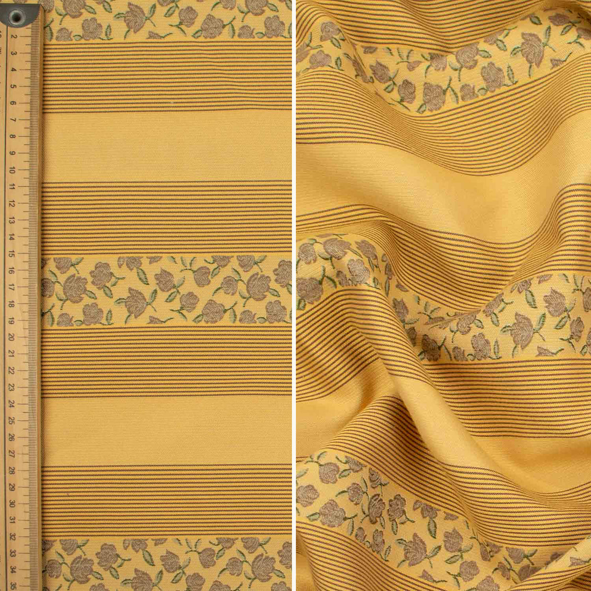 Kuster Textile Damask Stripes Jacquard Curtaining/Upholstery 150CM – Homecraft Textiles