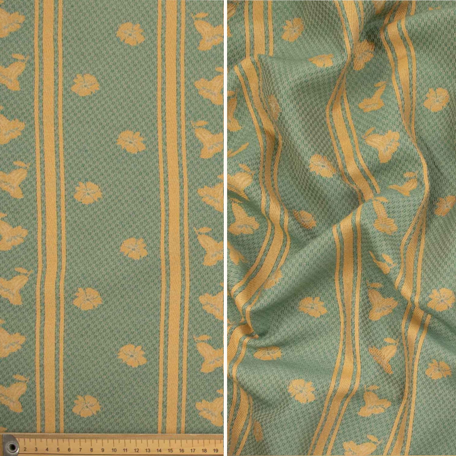 Damask Stripes Jacquard Curtaining/Upholstery 150CM