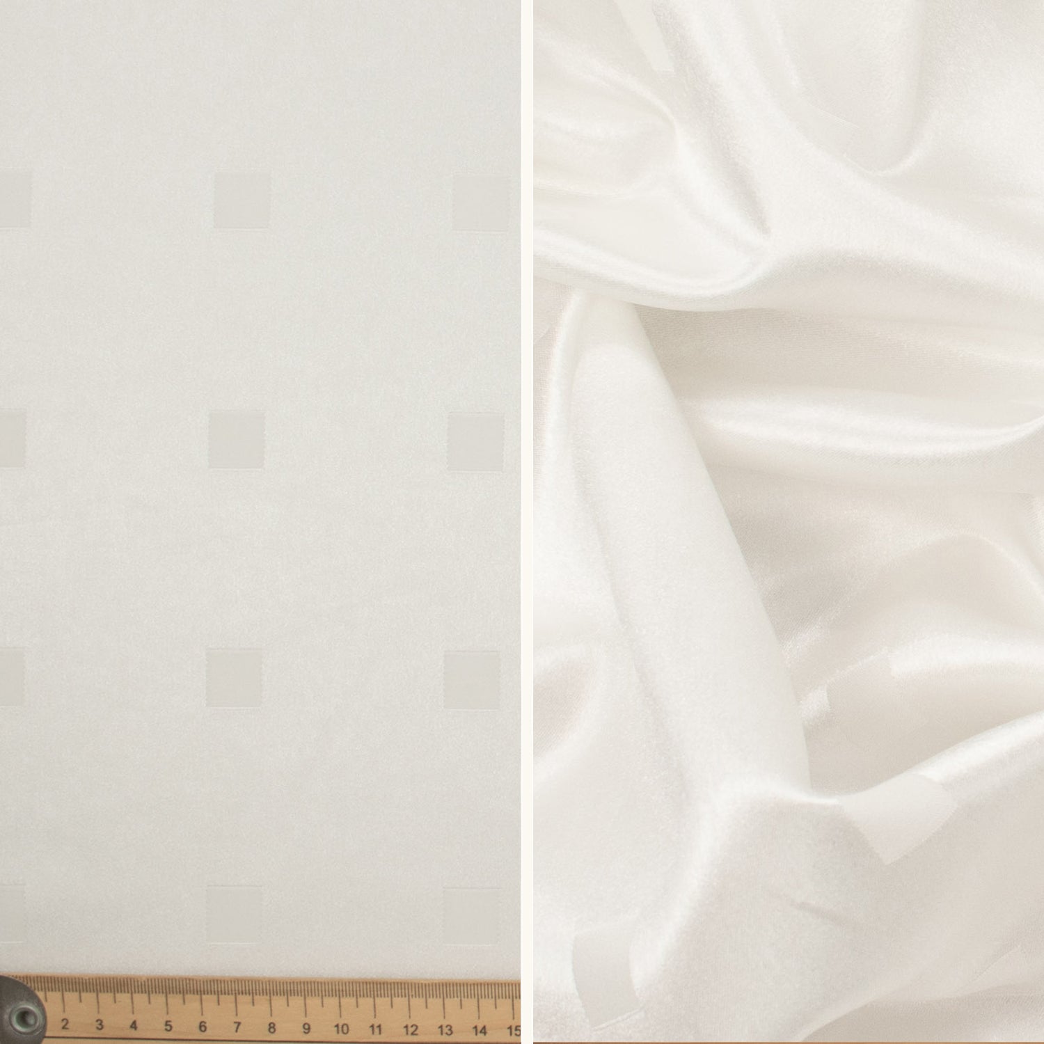 Natural White Jacquard Curtaining/Upholstery Fabric 150CM
