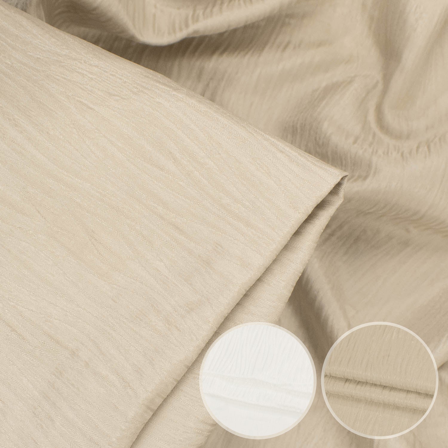 Crushed Textured Curtaining/Upholstery Fabric