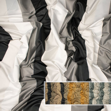 Velban by Zepel - Curtaining/Upholstery Sateen Stripe Jacquard