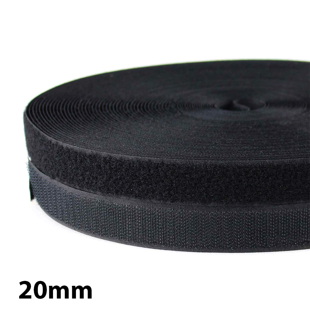 Hook & Loop Tape Sew-In Velcro Fastener 25m Roll