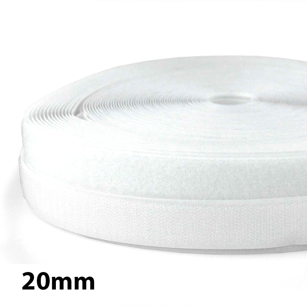 Hook & Loop Tape Sew-In Velcro Fastener 25m Roll