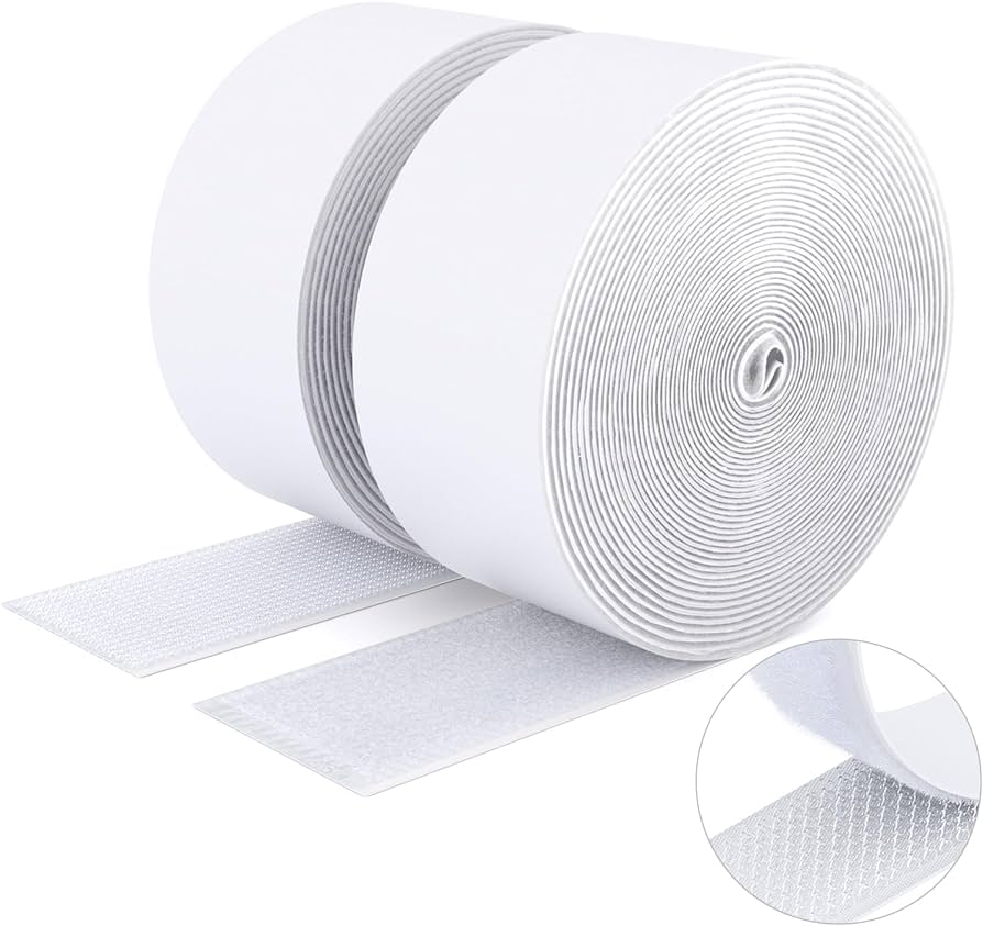 Hook & Loop Tape Self-stick Adhesive Velcro Fastener 25m Roll