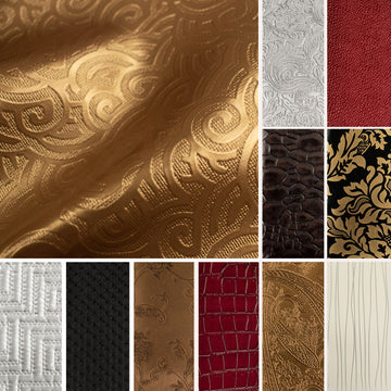 Premium Luxury Embossed Felt Backed Vinyl