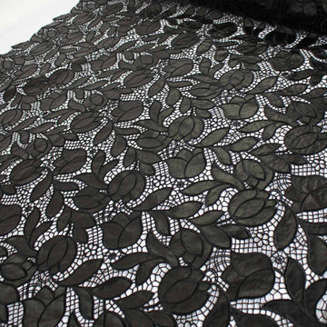 Botanic Vines Cutwork Faux Leather Vinyl Burnout Appliqué