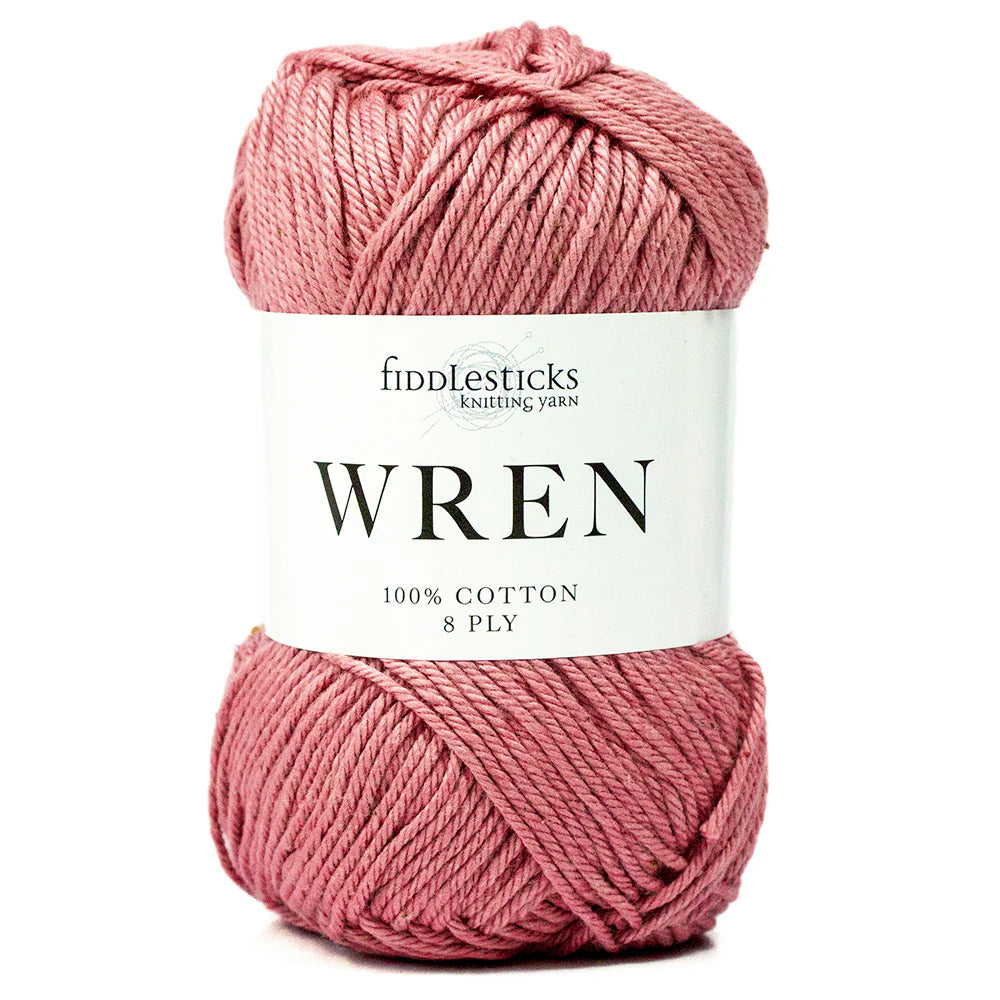 Fiddlesticks 100% Cotton 8 Ply Wren Yarn