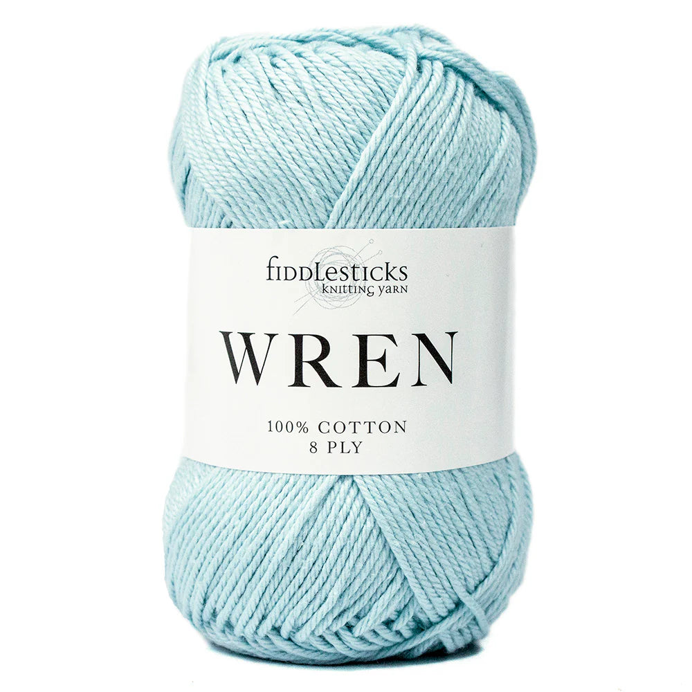 Fiddlesticks 100% Cotton 8 Ply Wren Yarn