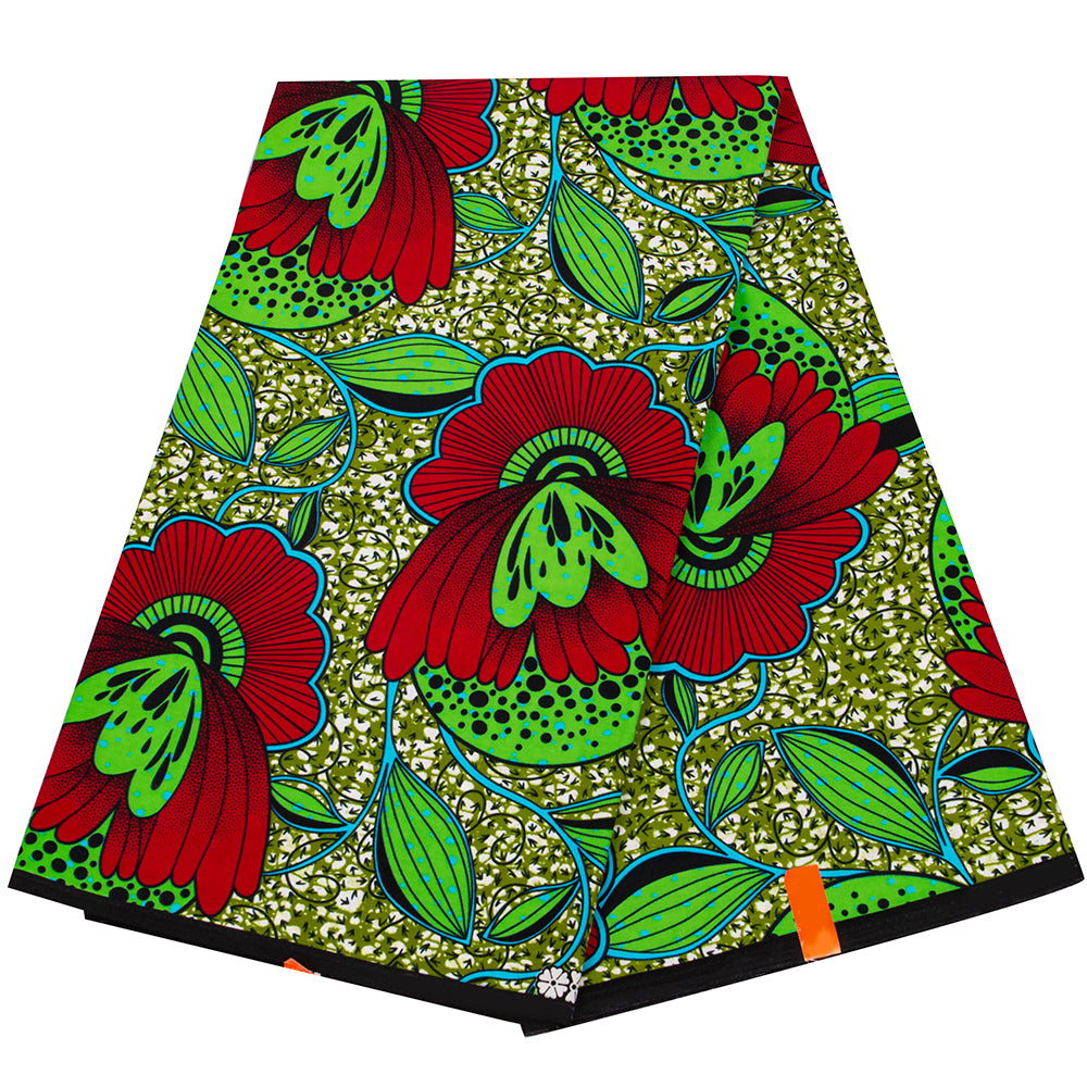 African Ankara Wax Prints 6 Yard Panels