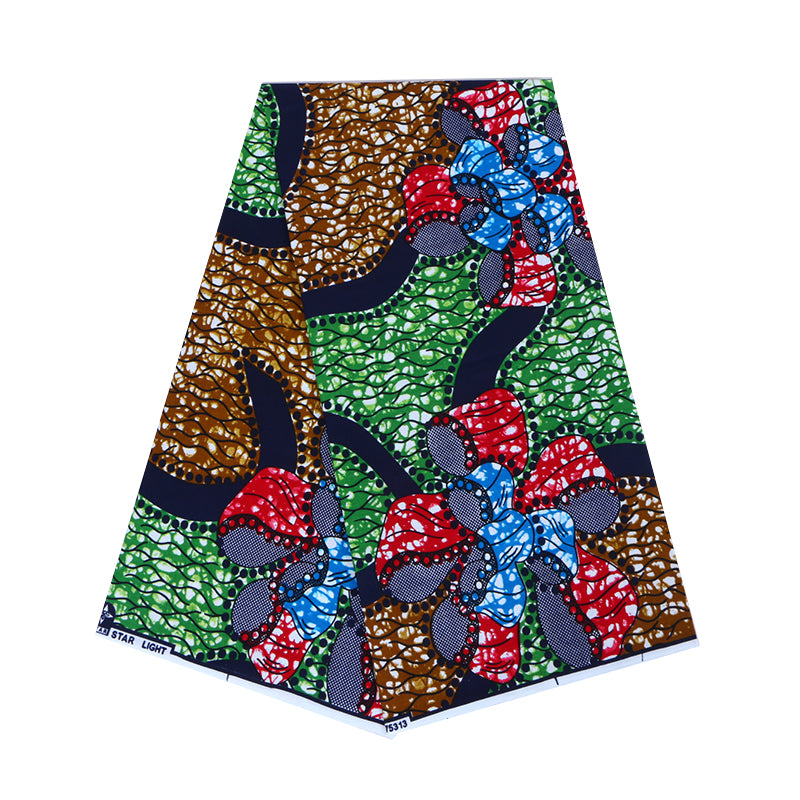 African Ankara Wax Prints 6 Yard Panels