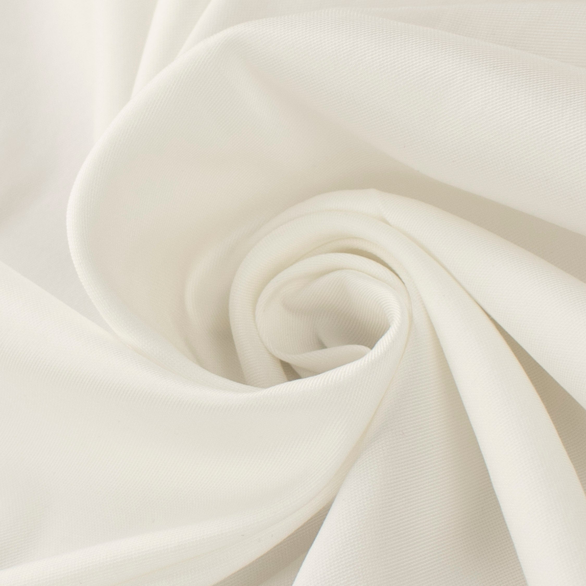 Japanese Nikkei Slight Stretch Twill Suiting - Design-40520 White