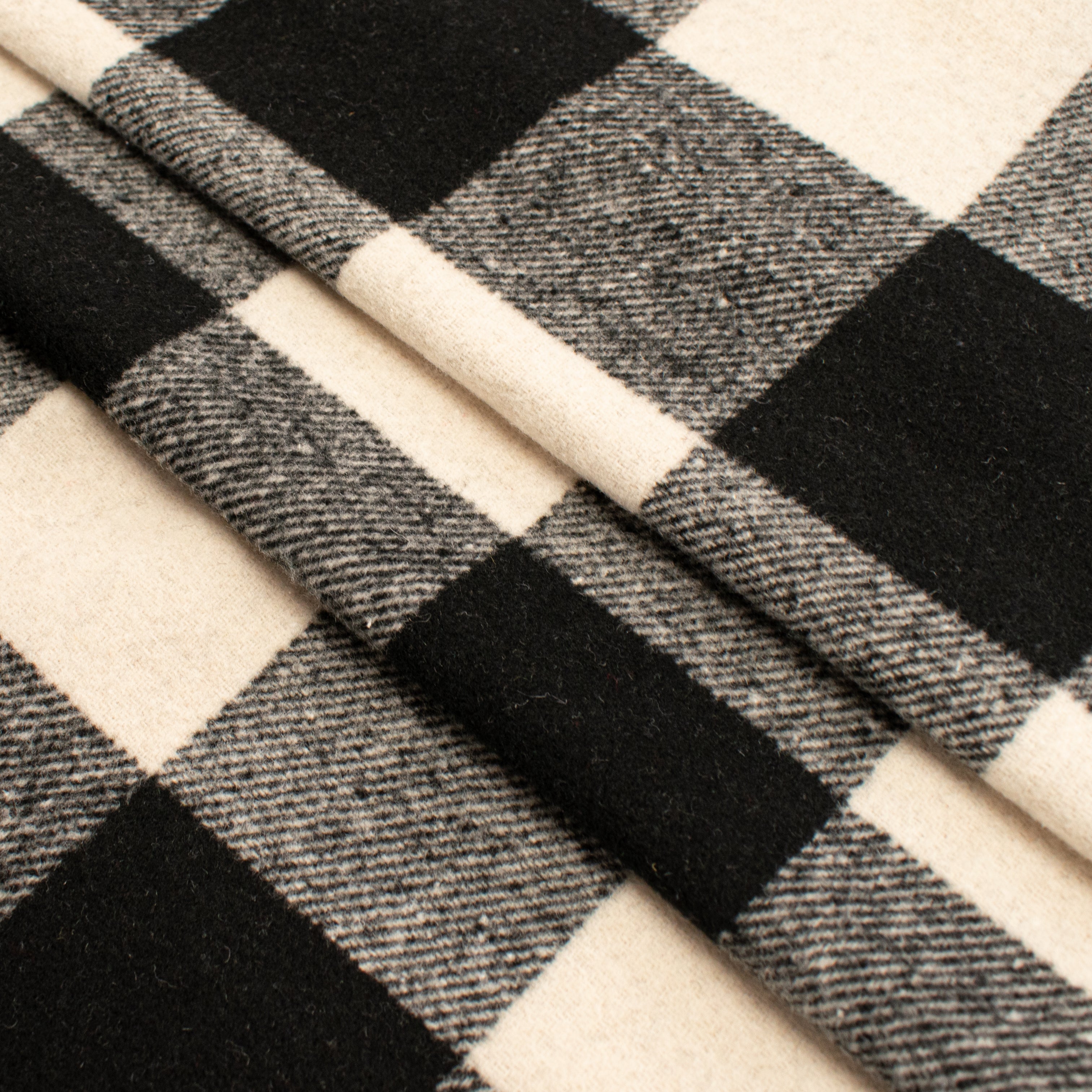 Wool Melton Checks Design WM08