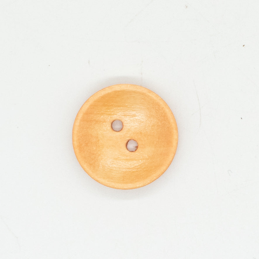 2-Hole Classic Dome Wooden Button