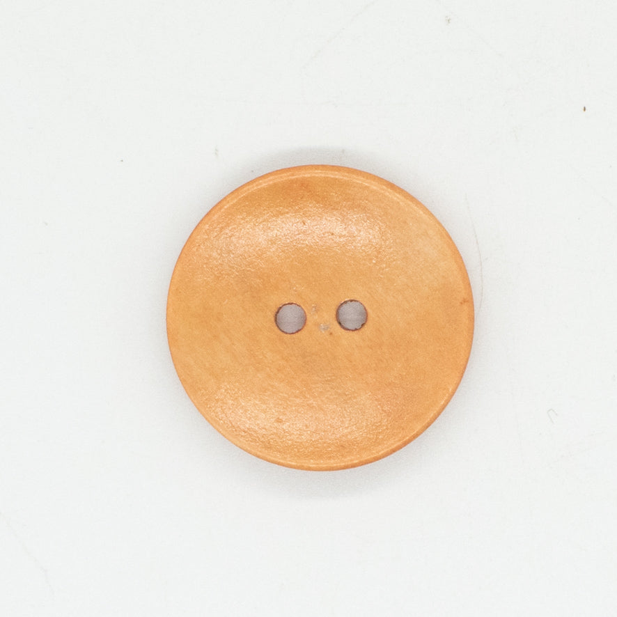 2-Hole Classic Dome Wooden Button