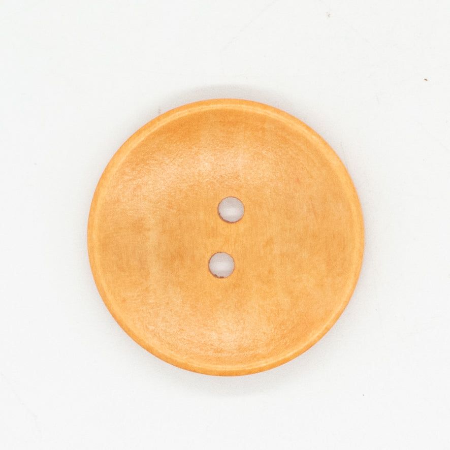 2-Hole Classic Dome Wooden Button