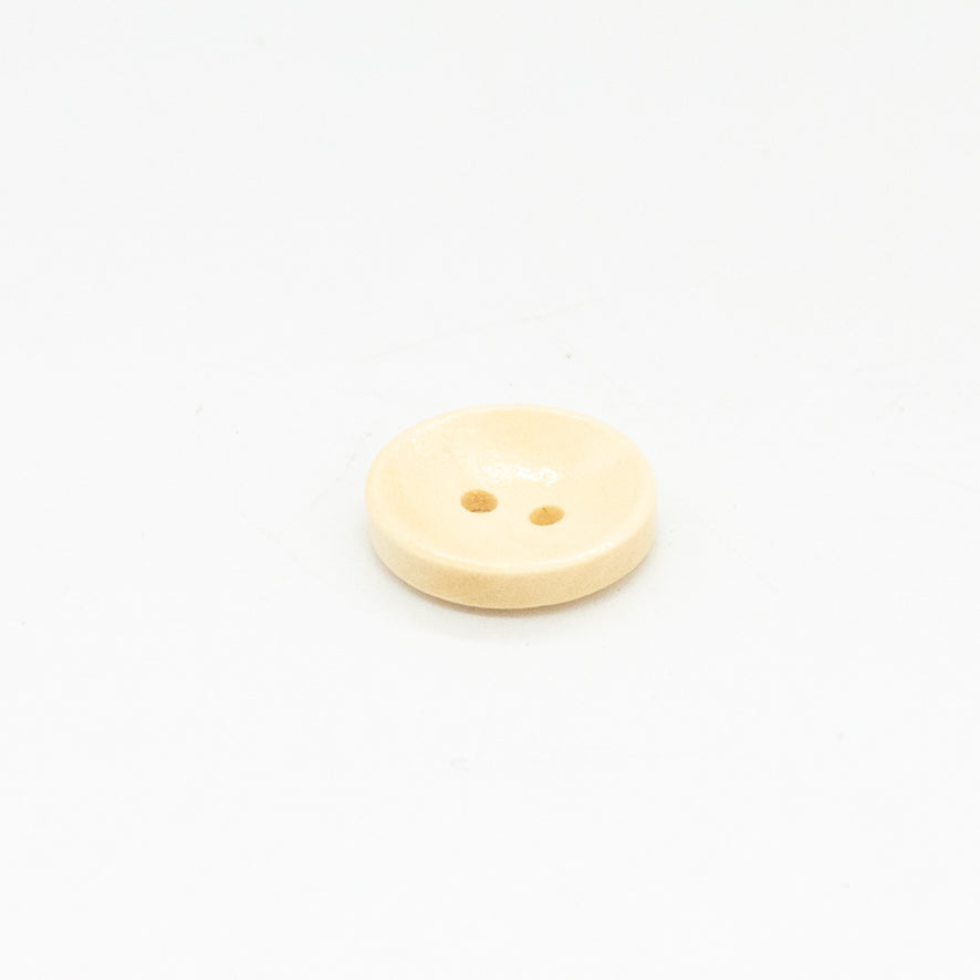 2-Hole Classic Dome Wooden Button