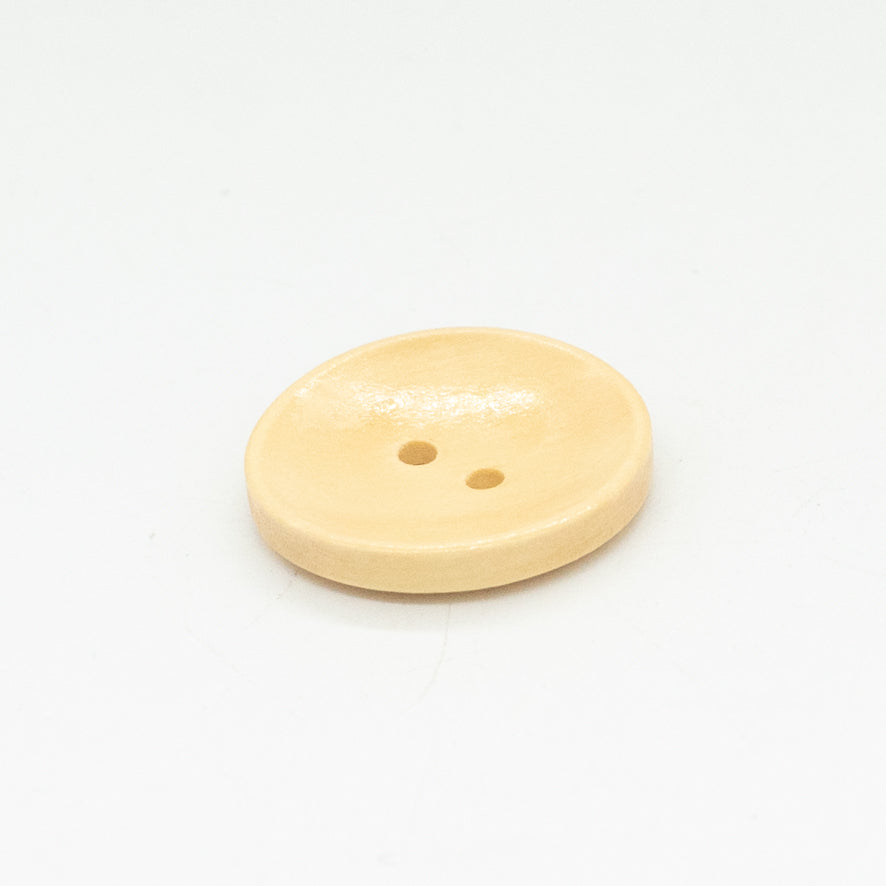 2-Hole Classic Dome Wooden Button