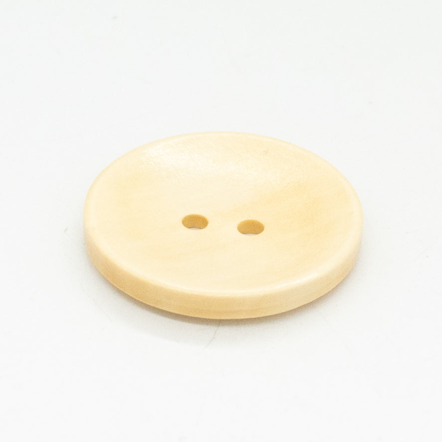 2-Hole Classic Dome Wooden Button
