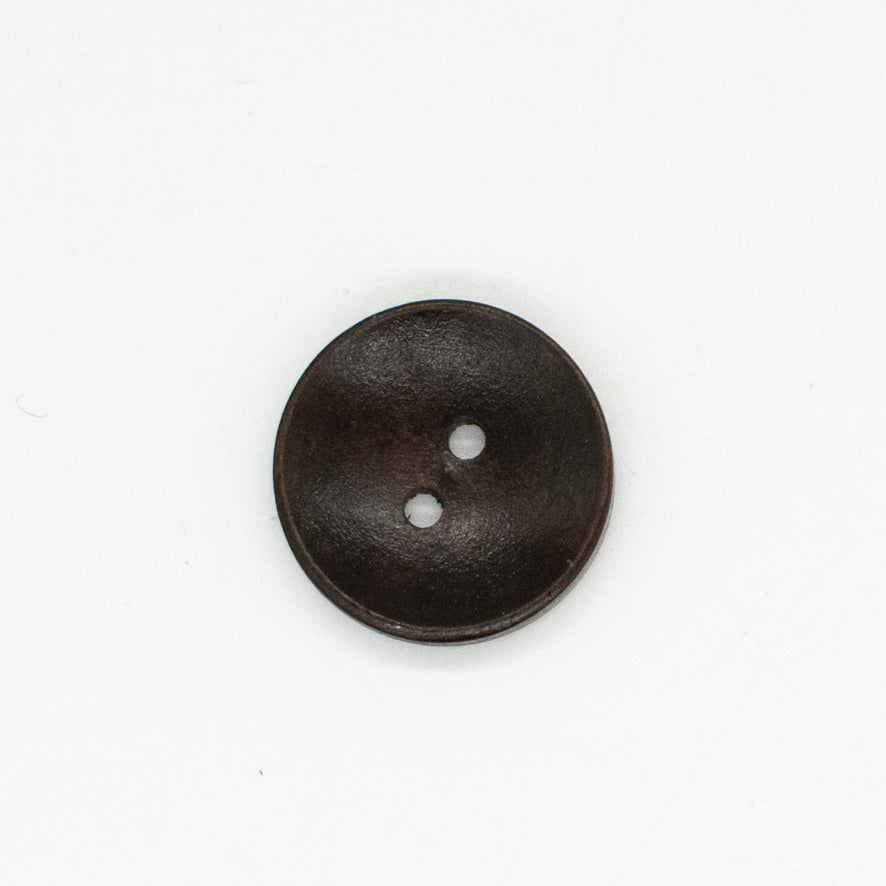 2-Hole Classic Dome Wooden Button