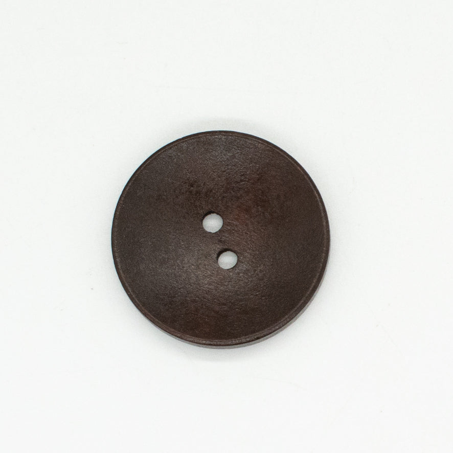 2-Hole Classic Dome Wooden Button