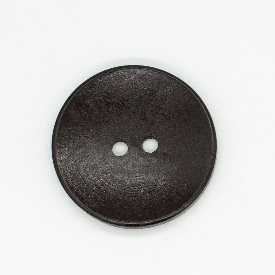 2-Hole Classic Dome Wooden Button