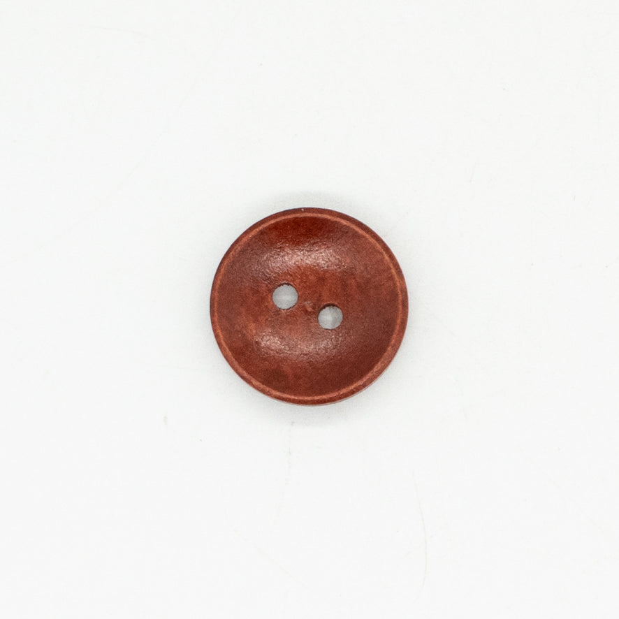 2-Hole Classic Dome Wooden Button