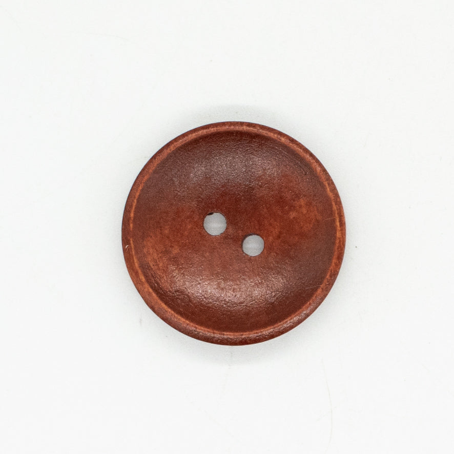 2-Hole Classic Dome Wooden Button