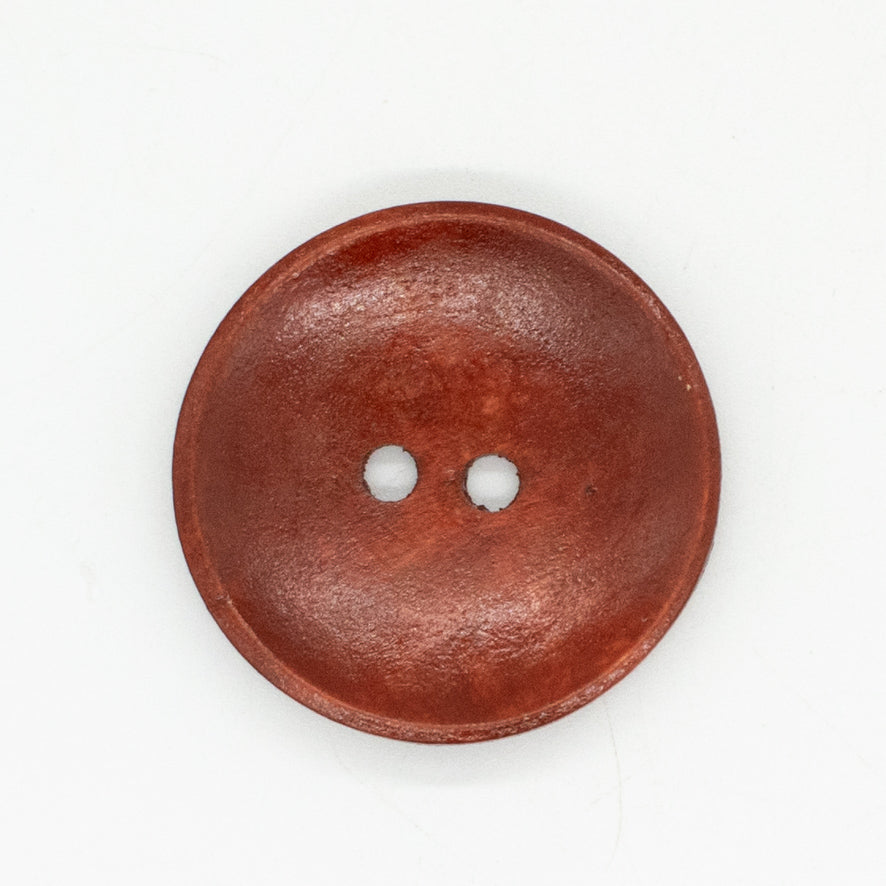 2-Hole Classic Dome Wooden Button