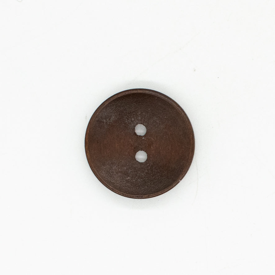 2-Hole Classic Dome Wooden Button